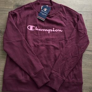 Champion purple sweatshirt